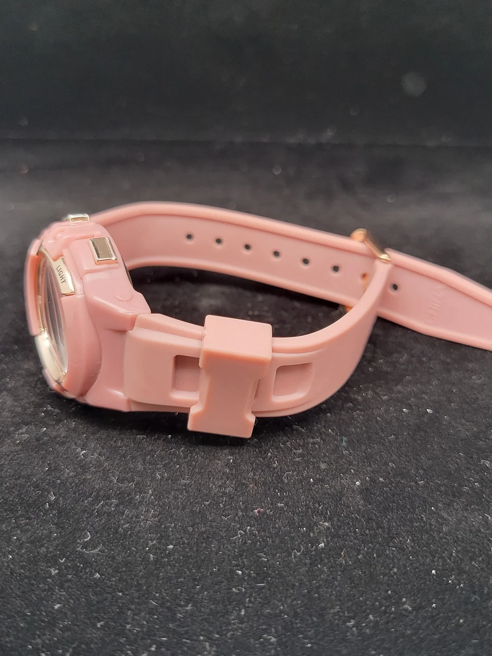Digital Sport Watch - Dusty Rose Silicone